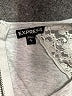 Express Silver 3/4 Sleeve Top Size S - photo 7