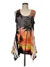 Jostar Graphic Orange Casual Dress Size M - photo 1