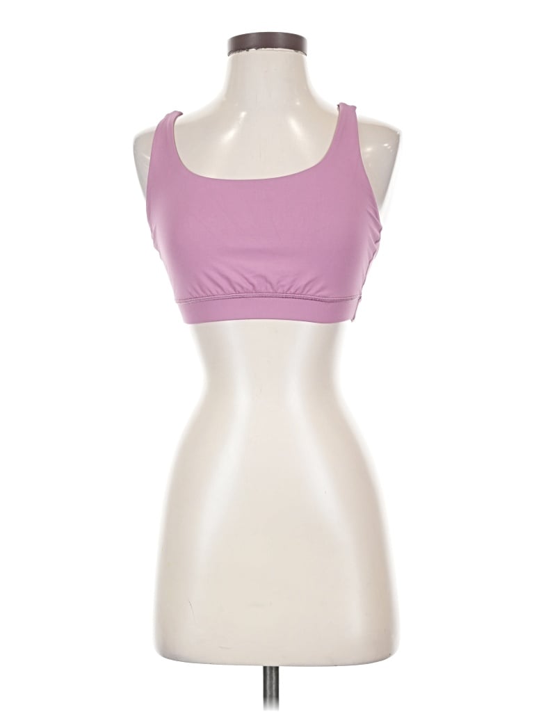 Pre-owned Lululemon Athletica Sports Bra In Pink