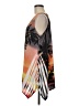 Jostar Graphic Orange Casual Dress Size M - photo 5