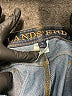 Lands' End Solid Blue Jeans Size 16 - photo 7