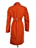 Anne Klein Orange Raincoat Size S - photo 2