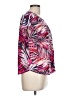 Notations 100% Polyester Pink Short Sleeve Blouse Size L - photo 4