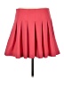 ASOS Solid Red Casual Skirt Size 8 - photo 2