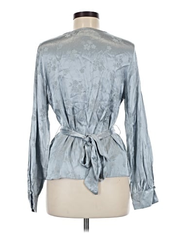 Topshop Long Sleeve Blouse (view 2)