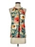 Papermoon Teal Sleeveless Blouse Size S - photo 1