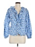 Gap Blue Long Sleeve Blouse Size M - photo 1