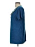 Thomas & Olivia Teal Short Sleeve Top Size L - photo 5
