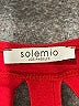 Solemio Solid Red Cocktail Dress Size XS - photo 7
