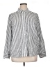 Style&Co Stripes Silver Long Sleeve Blouse Size XL (petite) - photo 1
