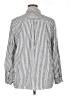 Style&Co Stripes Silver Long Sleeve Blouse Size XL (petite) - photo 2