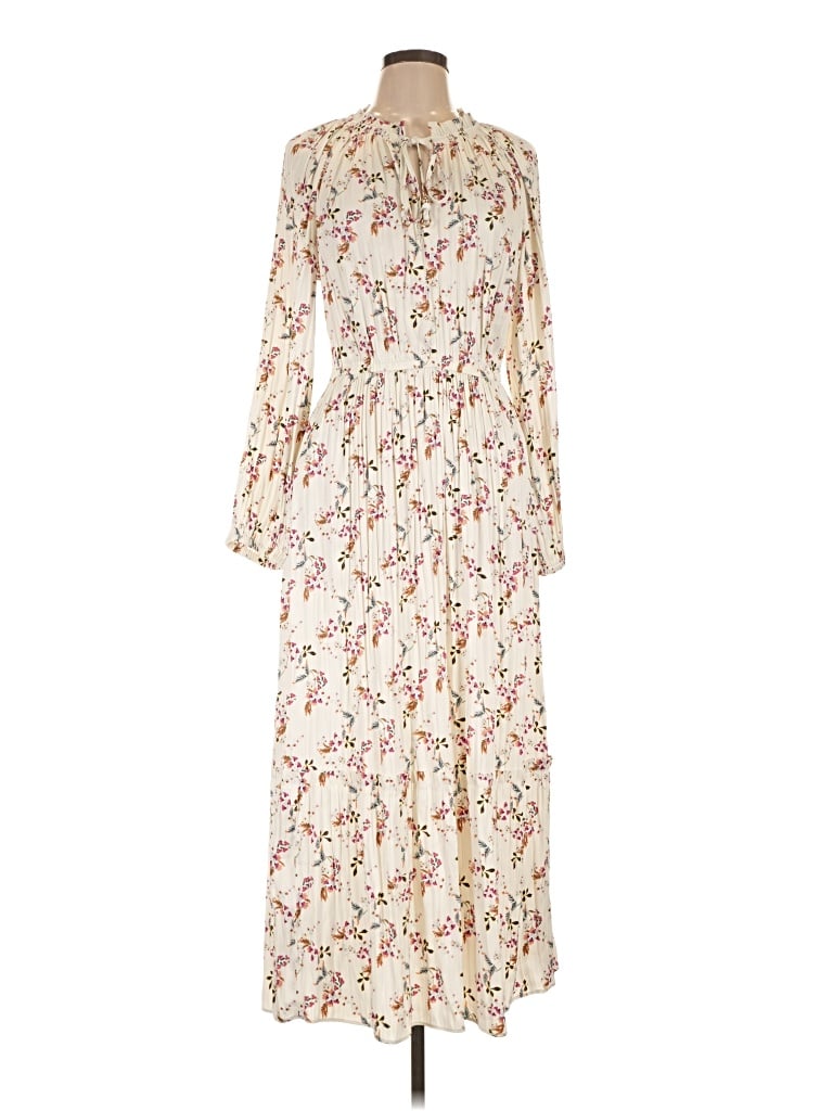 Pre-owned Lane Bryant Casual Dress In Ivory