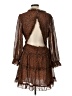 Unbranded Animal Print Brown Cocktail Dress Size L - photo 2