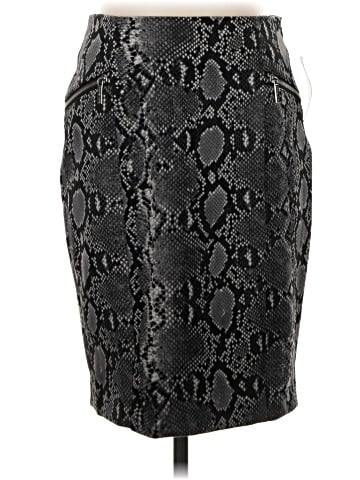MICHAEL Michael Kors Faux Leather Skirt (view 1)