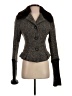 Dolce & Gabbana 100% Wool Tweed Gray Tan Jacket Size EU (IT) 40 / US 4 - photo 1