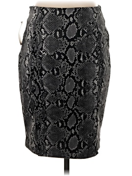 MICHAEL Michael Kors Faux Leather Skirt (view 2)