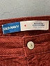 Old Navy Color Block Burgundy Jeans Size 8 - photo 7