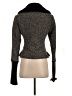 Dolce & Gabbana 100% Wool Tweed Gray Tan Jacket Size EU (IT) 40 / US 4 - photo 2