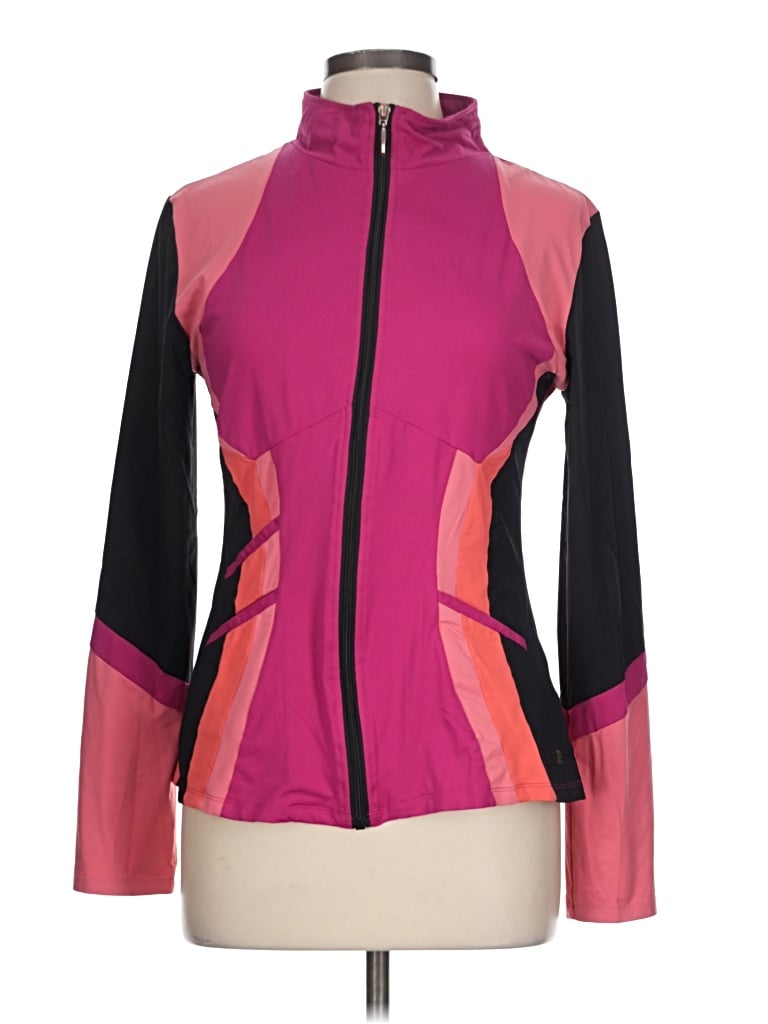 Pre-owned Assorted Brands Track Jacket In Pink