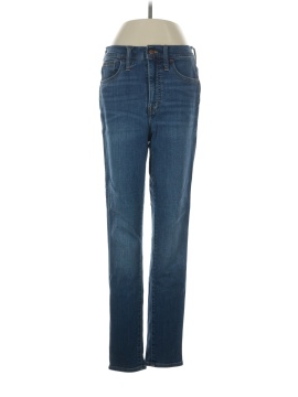 Madewell 10" High-Rise Roadtripper Supersoft Jeans in Playford Wash (view 1)