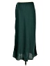 Maurices 100% Polyester Solid Green Formal Skirt Size L - photo 2