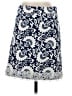 Talbots Paisley Blue Casual Skirt Size 2 - photo 1