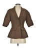 Meshki 100% Recycled Polyester Brown Blazer Size XS - photo 1