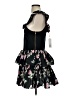 LoveShackFancy Floral Black Cocktail Dress Size 4 - photo 5