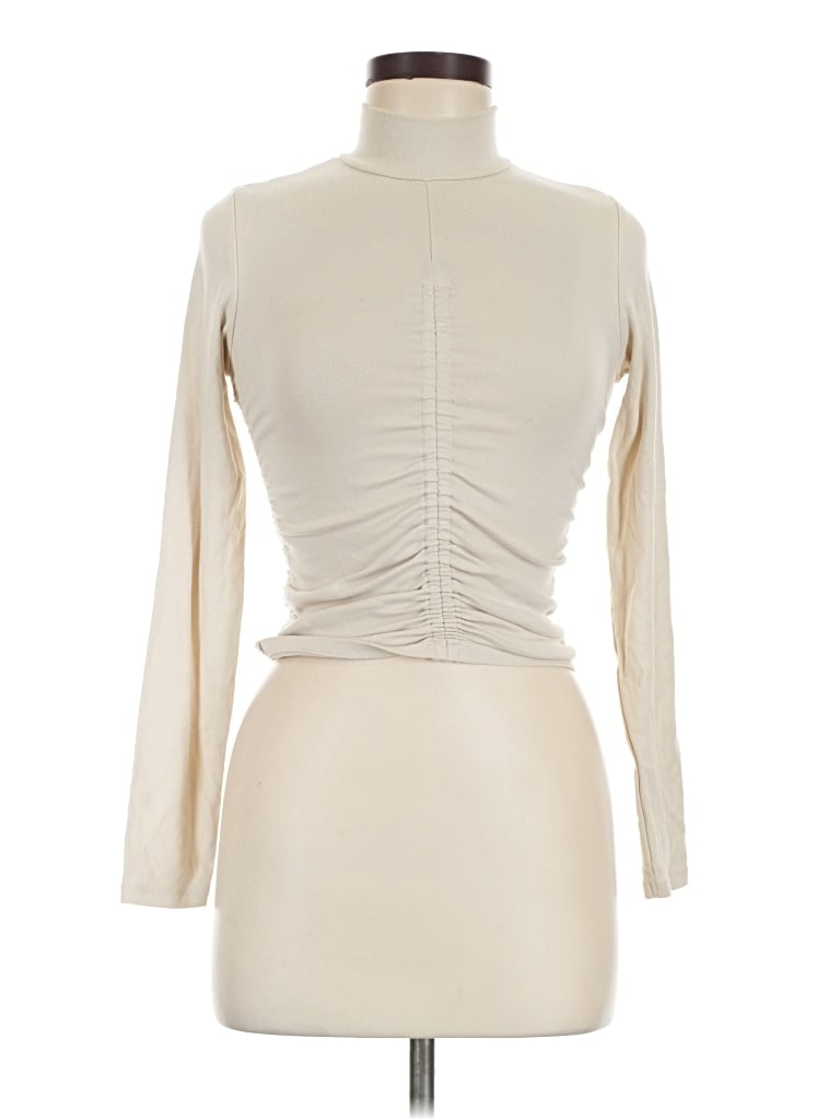 Pre-owned Zara Cardigan Sweater In Ivory