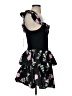 LoveShackFancy Floral Black Cocktail Dress Size 4 - photo 4