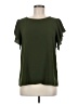 Shein Green Short Sleeve Top Size 6 - photo 1