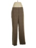 Kasper Houndstooth Brown Dress Pants Size 12 - photo 1