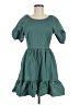 Peter Som Solid Teal Casual Dress Size 6 - photo 1
