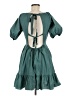 Peter Som Solid Teal Casual Dress Size 6 - photo 2