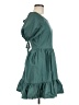 Peter Som Solid Teal Casual Dress Size 6 - photo 4