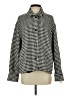 Ellison 100% Polyester Houndstooth Black Jacket Size S - photo 1
