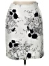 John Roberts Floral White Formal Skirt Size 12 - photo 1