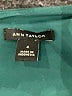 Ann Taylor 100% Polyester Solid Green Casual Dress Size 4 - photo 7