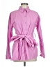 Imperial Pink Long Sleeve Blouse Size L - photo 1