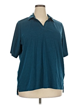 Lands' End Short Sleeve Blouse