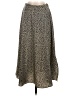 Ellison 100% Polyester Animal Print Brown Casual Skirt Size S - photo 1