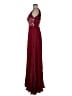 Assorted Brands 100% Polyester Burgundy Cocktail Dress One size - photo 5