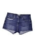 FRAME Blue Denim Shorts Size 27 waist - photo 1