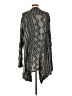 Angie 100% Acrylic Gray Cardigan Size L - photo 2