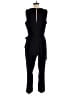 Adelyn Rae Solid Black Jumpsuit Size M (petite) - photo 2