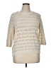 SONOMA life + style 100% Cotton Ivory Pullover Sweater Size XL - photo 1