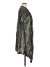 Angie 100% Acrylic Gray Cardigan Size L - photo 4