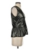Gilner Farrar 100% Polyester Silver Sleeveless T-Shirt Size 4 - photo 4