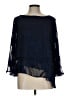 MSGM Blue 3/4 Sleeve Blouse Size L - photo 1