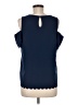 Cooper & Ella Blue Sleeveless Blouse Size M - photo 2